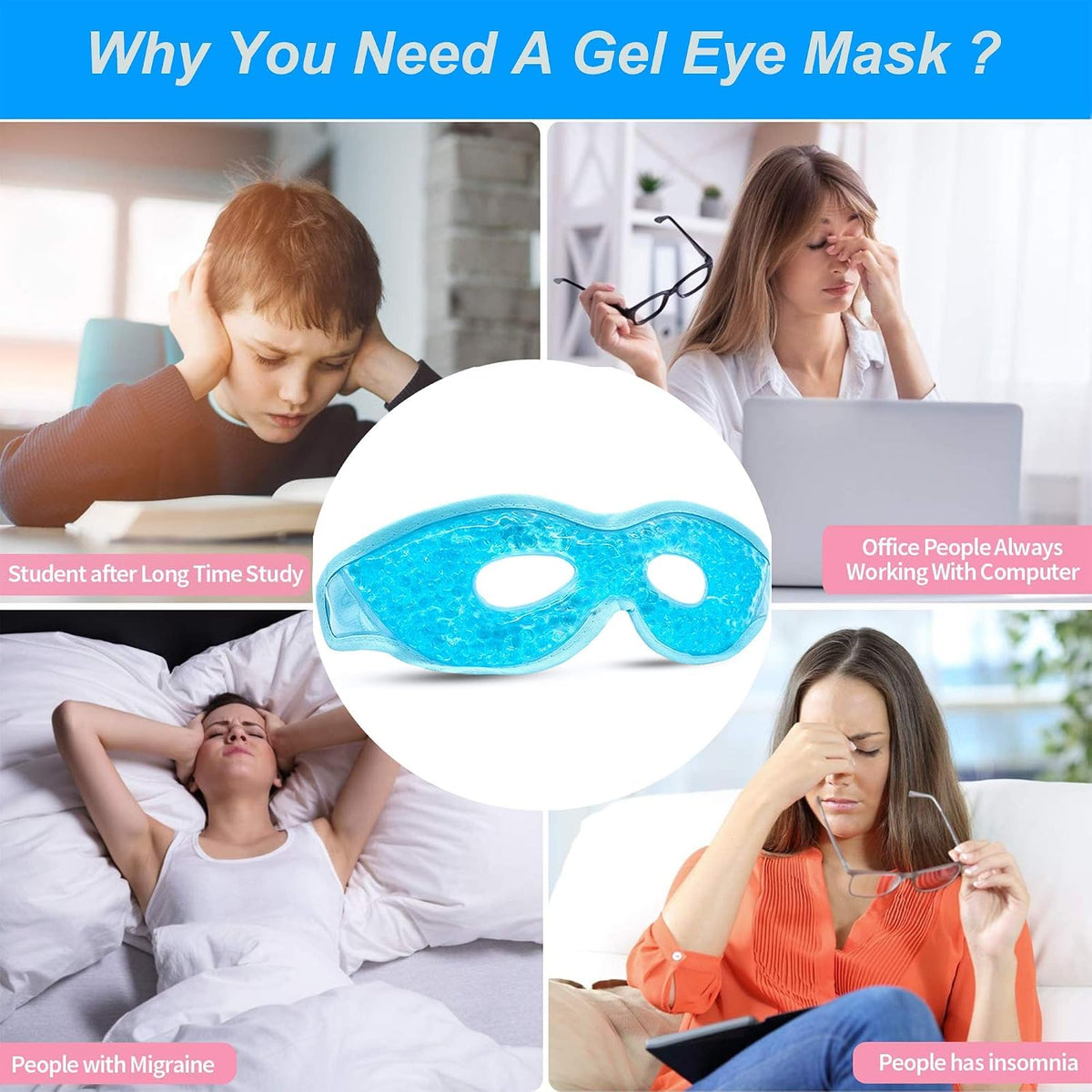 Revive & Refresh Gel Eye Mask