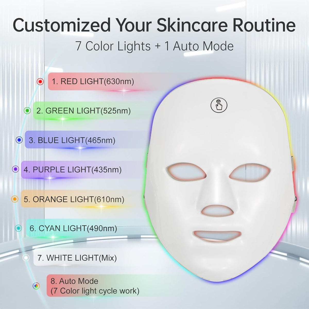 Professional Red Light Facial Mask