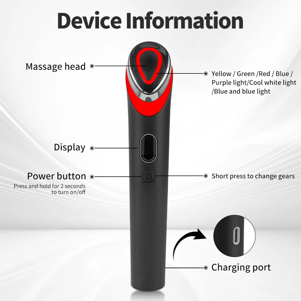 Youthful Glow Microcurrent Beauty Device