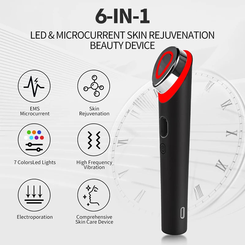 Youthful Glow Microcurrent Beauty Device